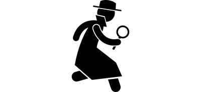 Image for Running Detective Investigate Cricut SVG Design