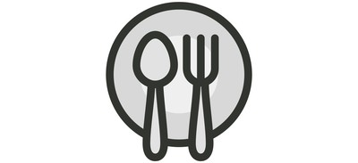 Image for Dinner Fork Plate Cricut SVG Design