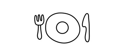 Image for Dinner Cutlery Eating Cricut SVG Design