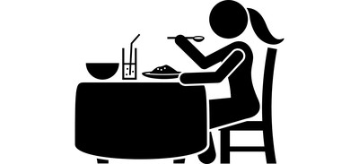 Image for Dinner Eating Food Eating Cricut SVG Design