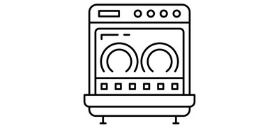 Image for Dishwasher Dishwashing Machine Kitchenware Cricut SVG Design