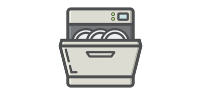 Image for Dishwasher Kitchen Machine Cricut SVG Design