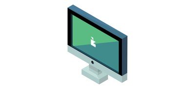 Image for Computer Monitor Display Cricut SVG Design