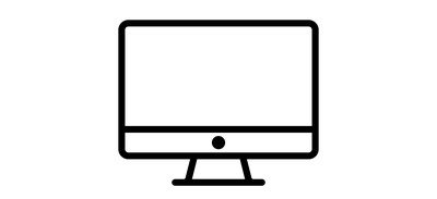 Image for Screen Monitor Imac Cricut SVG Design