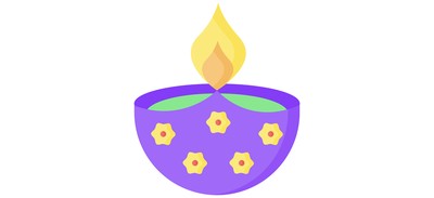 Image for Free A Diwali Lamp Diya Cricut SVG Design