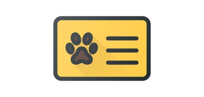 Image for Dog Cat Id Cricut SVG Design
