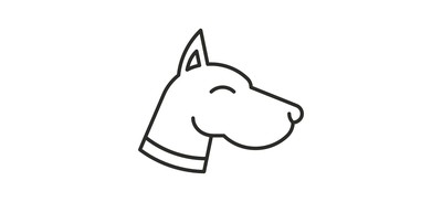 Image for Dog Doggy Friend Cricut SVG Design