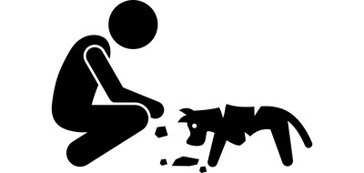 Image for Dog Feeding Food Cricut SVG Design