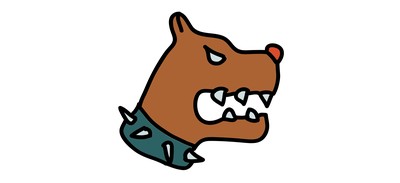 Image for Dog Dangerous Cricut SVG Design