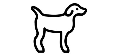 Image for Foxhound Dog Cur Cricut SVG Design