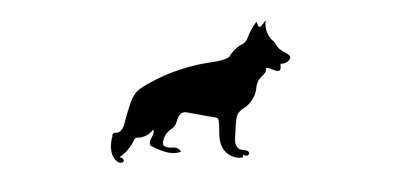 Image for Dog Police Shepherd Cricut SVG Design