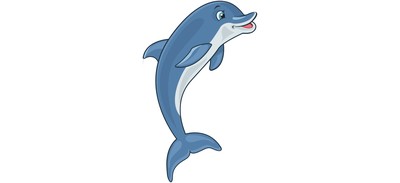 Image for Dolphin Mammal Animal Cricut SVG Design