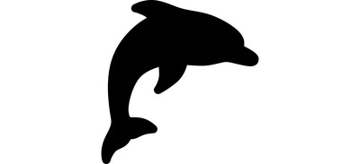 Image for Dolphin Animals Cricut SVG Design