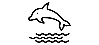 Image for Dolphin Marine Swim Cricut SVG Design