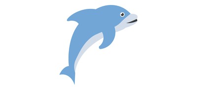 Image for Dolphin Mammal Sea Cricut SVG Design