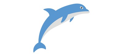 Image for Dolphin Fish Mammal Cricut SVG Design