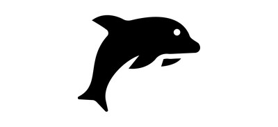 Image for Dolphin Mammal Animal Cricut SVG Design