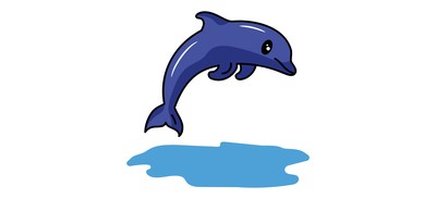 Image for Dolphin  Cricut SVG Design