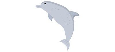 Image for Dolphin Fish Mammal Cricut SVG Design