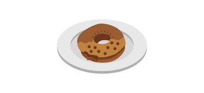 Image for Donut Doughnut Dunkin Donut Cricut SVG Design