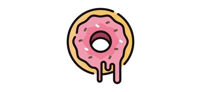 Image for Donut Doughnut Cream Cricut SVG Design