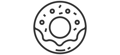 Image for Donut Dessert Cricut SVG Design