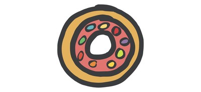 Image for Donut Truffle Chocolate Cricut SVG Design