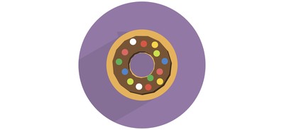 Image for Donut Truffle Chocolate Cricut SVG Design