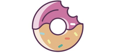 Image for Donut Doughnut Sweet Cricut SVG Design