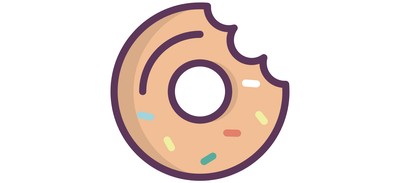 Image for Donut Doughnut Sweet Cricut SVG Design