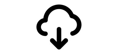 Image for Free Download Cloud Download From Cloud Cricut SVG Design