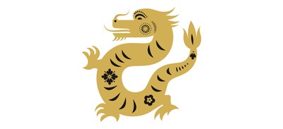 Image for Dragon Zodicc Sign Chinese Zodics Cricut SVG Design