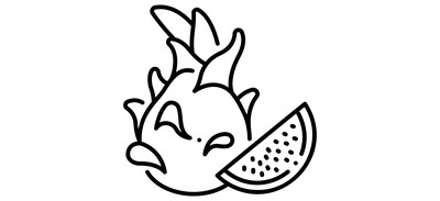 Image for Fruit Vegan Fresh Cricut SVG Design