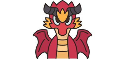 Image for Dragon  Cricut SVG Design