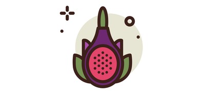 Image for Dragon Fruit Cricut SVG Design