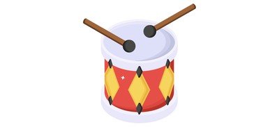 Image for Drum Drumbeat Music Drum Cricut SVG Design