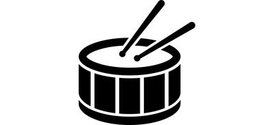 Image for Free Drum Drum Beating Drum Set Cricut SVG Design