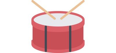 Image for Drum Music Equipment Cricut SVG Design