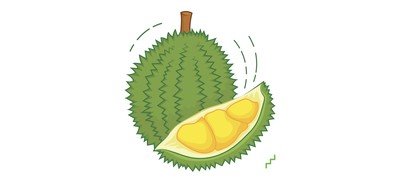 Image for Durian Fruit Fresh Cricut SVG Design