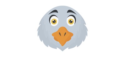 Image for Cartoon Bird Eagle Cricut SVG Design