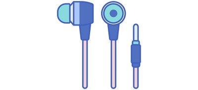 Image for Earphone Headset Music Cricut SVG Design