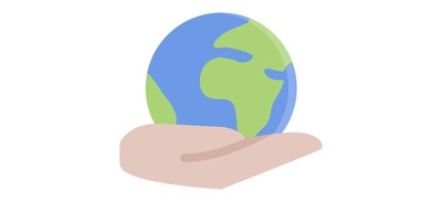 Image for Earth Hand Ecology Cricut SVG Design