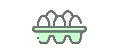 Image for Egg Eggs Tray Cricut SVG Design