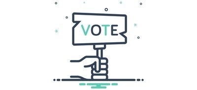 Image for Election Ballot Poll Cricut SVG Design