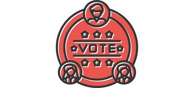 Image for Elections Ballot Casting Cricut SVG Design