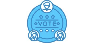 Image for Elections Ballot Casting Cricut SVG Design