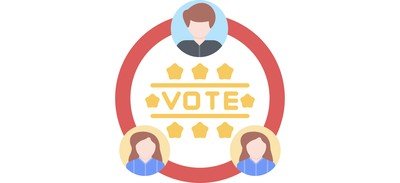 Image for Elections Ballot Casting Cricut SVG Design