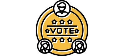 Image for Elections Ballot Casting Cricut SVG Design