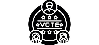 Image for Elections Ballot Casting Cricut SVG Design