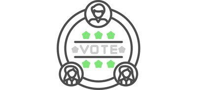 Image for Elections Ballot Casting Cricut SVG Design